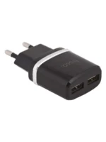 СЗУ Hoco C12 2USB 12W USB/USB-C чёрный — изображение 2