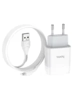 СЗУ Hoco C73A 2USB 2.4A MicroUSB White