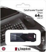 USB-flash 3.2 Kingston Data Traveler Exodia Onyx 64GB Черный — изображение 3