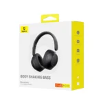 Наушники bluetooth полноразмерные baseus bass 30 max black