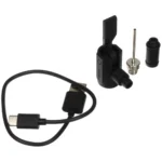 Автомобильный компрессор xiaomi mi portable electric air compressor 2 pro (mjcqb07pqw) black
