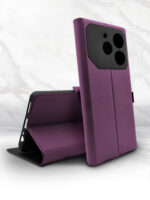 Чехол-книжка Fashion Case Tecno Pova 6 Neo сиреневый — изображение 3
