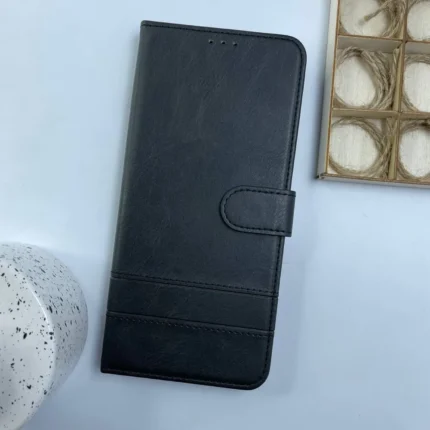 Чехол книжка fashion case tecno spark 30c 4g black