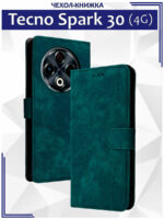 Чехол-книжка Fashion Case Tecno Spark 30C 4G Blue