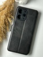 Чехол-книжка Fashion Case Xiaomi Redmi 12 серый — изображение 3