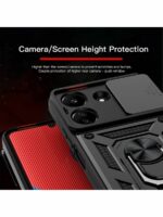 Чехол-книжка Fashion Case Xiaomi Redmi 13C/Poco C65 красный — изображение 4