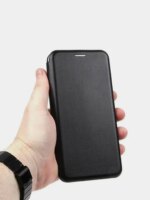 Чехол-книжка Fashion Case Xiaomi Redmi 13/Poco M6 чёрный — изображение 2