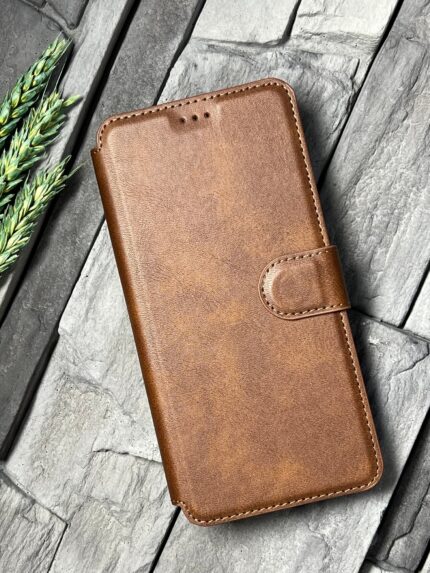 Чехол-книжка Fashion Case Xiaomi Redmi 13/Poco M6 Gold