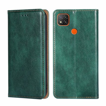 Чехол-книжка Fashion Case Xiaomi Redmi 9C/10A Dark Green
