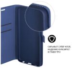 Чехол-книжка Fashion Case Xiaomi Redmi Note 12/Poco X5 голубой — изображение 4