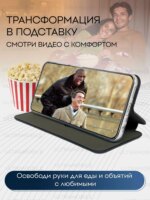 Чехол-книжка Fashion Case Xiaomi Redmi Note 13 4G золотой — изображение 3