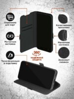 Чехол-книжка Fashion Case Xiaomi Redmi Note 13 Pro 4G/Note 14S синий — изображение 4
