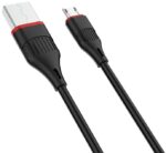 Дата-кабель Borofone BX17 USB/MicroUSB 1м чёрный — изображение 3