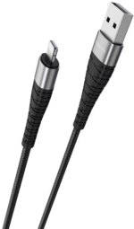 Дата-кабель Borofone BX32 USB/Lightning 2.4A 1м чёрный — изображение 2