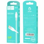 Дата-кабель Denmen D02V USB/MicroUSB 1м золотой — изображение 2