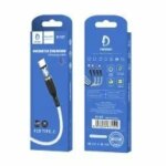 Дата-кабель Denmen D18T Magnetic БПД Type-C 1m Black