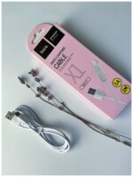Дата-кабель Hoco X1 USB/USB-C 1м белый — изображение 4