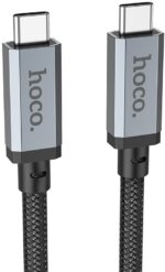 Дата-кабель Hoco US05 USB4 100W 40Gbps Type-C/Type-C 1m Black