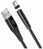 Дата-кабель Hoco US06 USB-C/USB-C 100W 20Gbps 1м чёрный — изображение 4