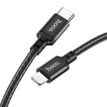 Дата-кабель Hoco X14 USB-C/Lightning 20W 2м чёрный — изображение 3