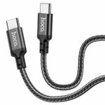Дата-кабель Hoco X14 USB-C/USB-C 60W 1м чёрный — изображение 4