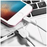 Дата-кабель Hoco X20 USB/Lightning 3м белый — изображение 4