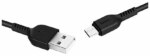 Дата-кабель Hoco X20 USB/MicroUSB 1м чёрный — изображение 4