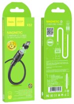 Дата-кабель Hoco X52 Magnetic БПД MicroUSB 1m Black