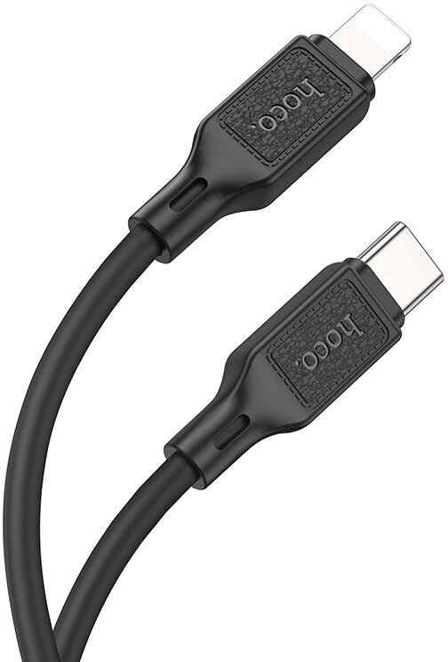 Дата-кабель Hoco X90 Type-C/Lightning 20W 1m Black Дата-кабель Hoco X90 Type-C/Lightning 20W 1m Black