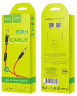 Кабель Hoco UPA12 AUX/AUX с микрофоном 1м чёрный — изображение 2