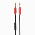 Кабель Hoco UPA12 AUX/AUX с микрофоном 1м чёрный — изображение 3