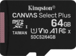 Карта памяти Kingston Canvas Select Plus A1 64GB (class 10) с адаптером — изображение 4