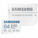 Карта памяти Samsung Evo PLUS U1 64GB (class 10) с адаптером — изображение 2