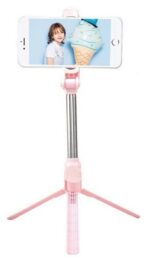 Монопод/Трипод Bluetooth XT-10P 100см Pink