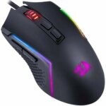 Мышь проводная Redragon Trident Lite игровая Черный — изображение 3