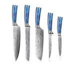 Набор ножей Xiaomi Spetime 5-Pieces Kitchen Knife Set (G05-BU) Blue