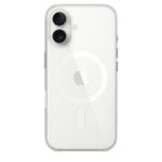 Накладка силикон Clear Case IPhone 16 PLUS MagSafe Прозрачные