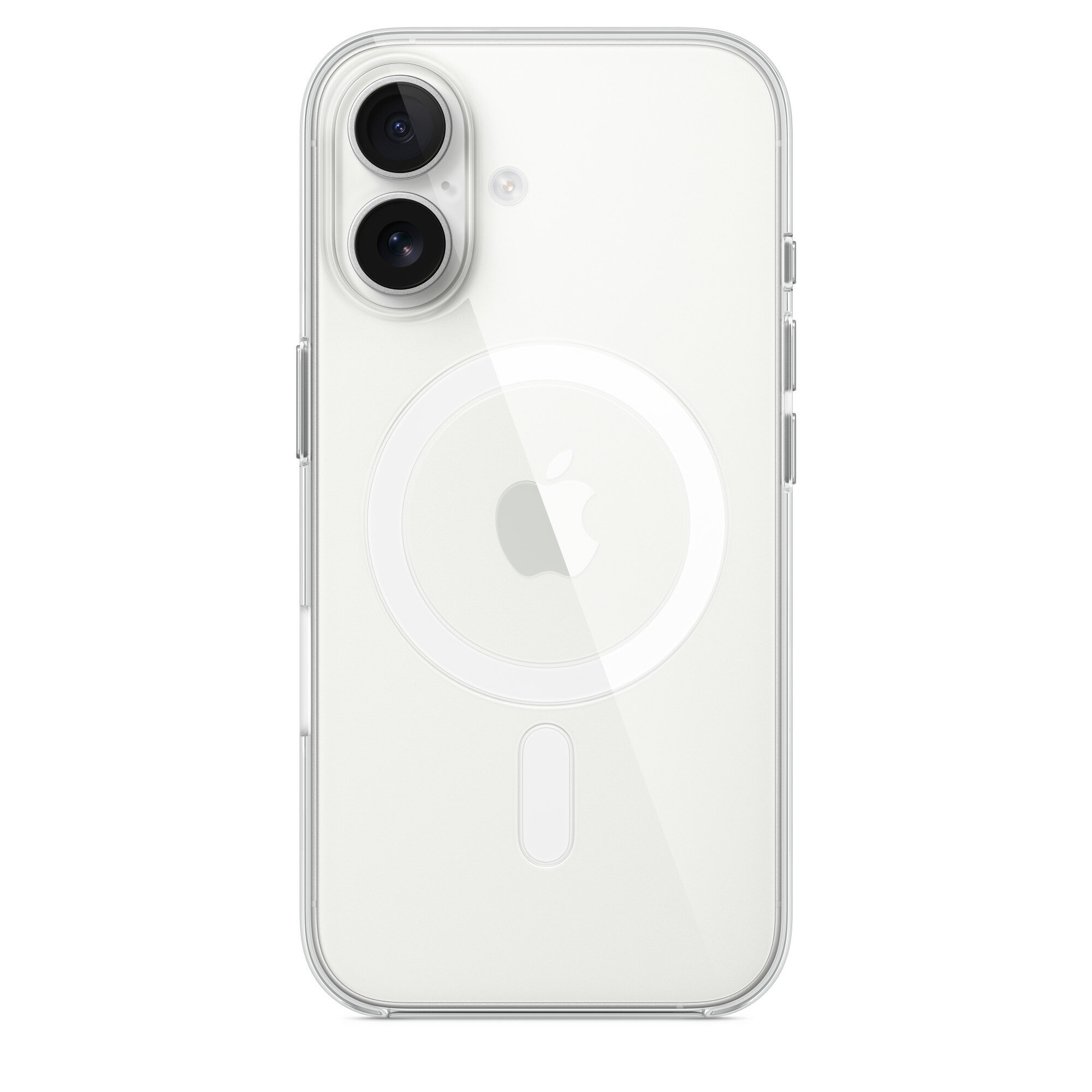 Накладка силикон Clear Case IPhone 16 PLUS MagSafe Прозрачные Накладка силикон Clear Case IPhone 16 PLUS MagSafe Прозрачные