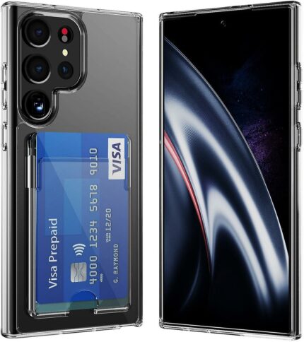 Накладка силикон Clear Case Samsung S23 Ultra Прозрачная