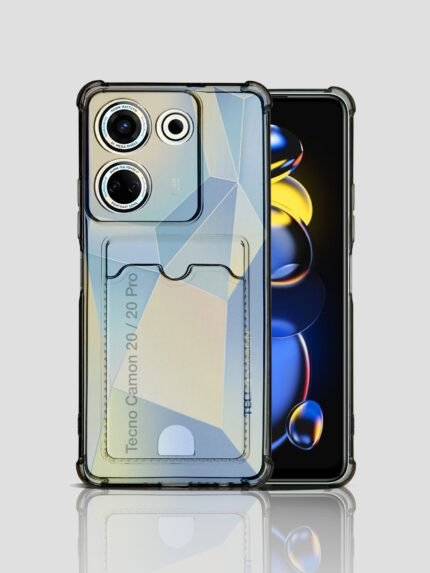 Накладка силикон Clear Case Tecno Camon 20/20pro Прозрачная