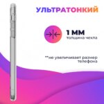 Накладка силикон Clear Case Xiaomi Redmi 10 прозрачный — изображение 3