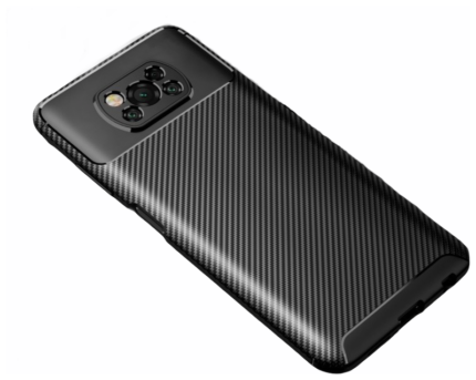 Накладка силикон Fashion Case Xiaomi Poco X3/X3 PRO Mint/Silver