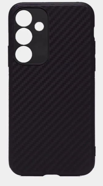 Накладка силикон Карбон Samsung A34 Black
