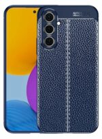 Накладка силикон Карбон Samsung A54 5G Black