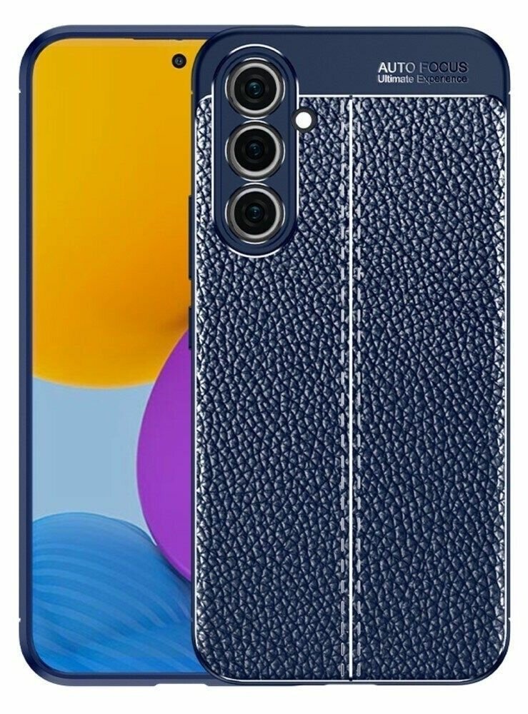 Накладка силикон Карбон Samsung A54 5G Black Накладка силикон Карбон Samsung A54 5G Black