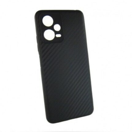 Накладка силикон Карбон Xiaomi Poco X5/Redmi Note 12 5G Black