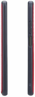 Накладка силикон Карбон Xiaomi Redmi Note 10/10S Poco M5S тёмно-фиолетовый — изображение 3
