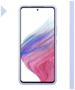 Накладка силикон PRC Samsung A33 перламутр гель фиолетовый — изображение 2