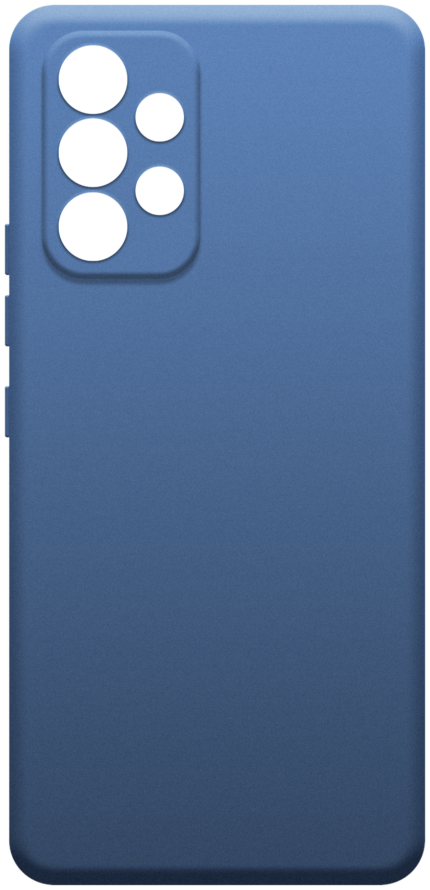 Накладка силикон PRC Samsung A53 перламутр гель Blue