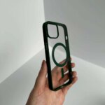 Накладка силикон PRC SoftTouch Apple iPhone 12 тёмно-красный — изображение 3